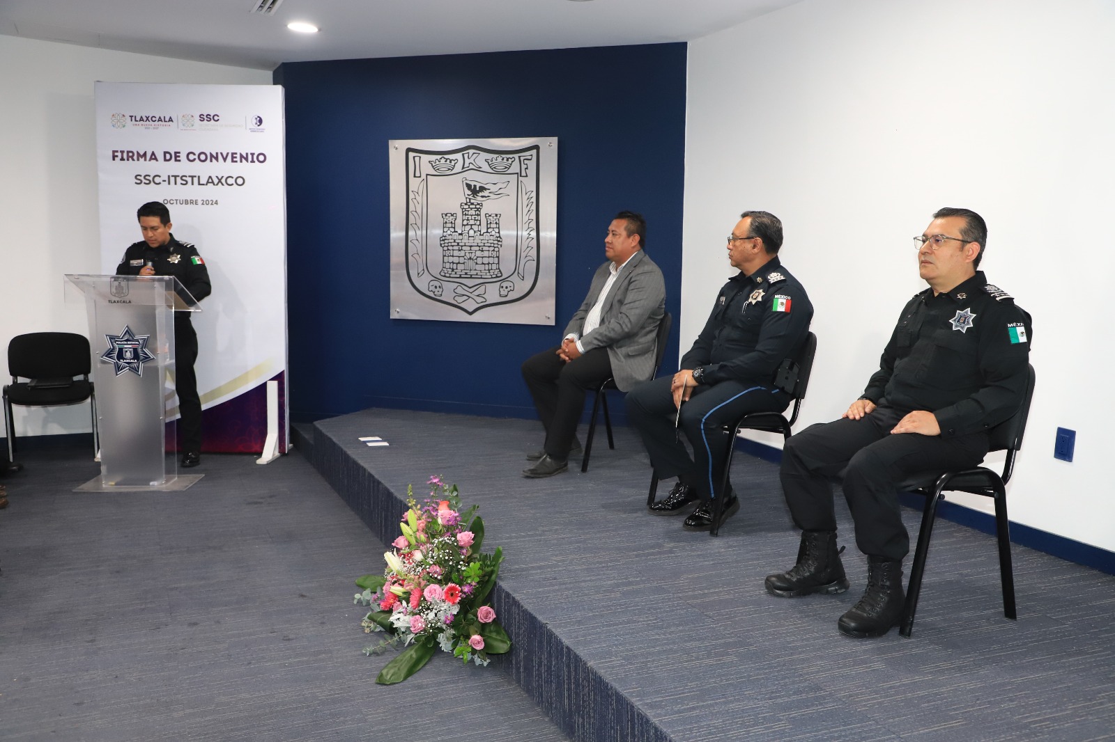 Signan convenio de colaboración SSC y el Instituto Tecnológico  Superior de Tlaxco